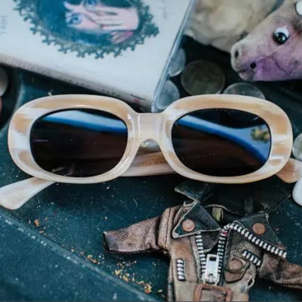 NEW Crap Eyewear Bikini Vision sunglasses in Bone White